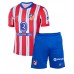 Echipament fotbal Atletico Madrid Alexander Sorloth #9 Tricou Acasa 2024-25 pentru copii maneca scurta (+ Pantaloni scurti)